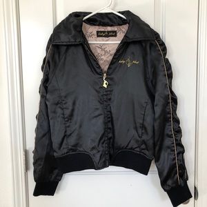 Baby Phat Silky Bomber Jacket
